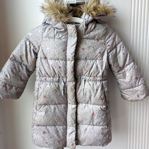 Gap toddler girl winter coat size 3T